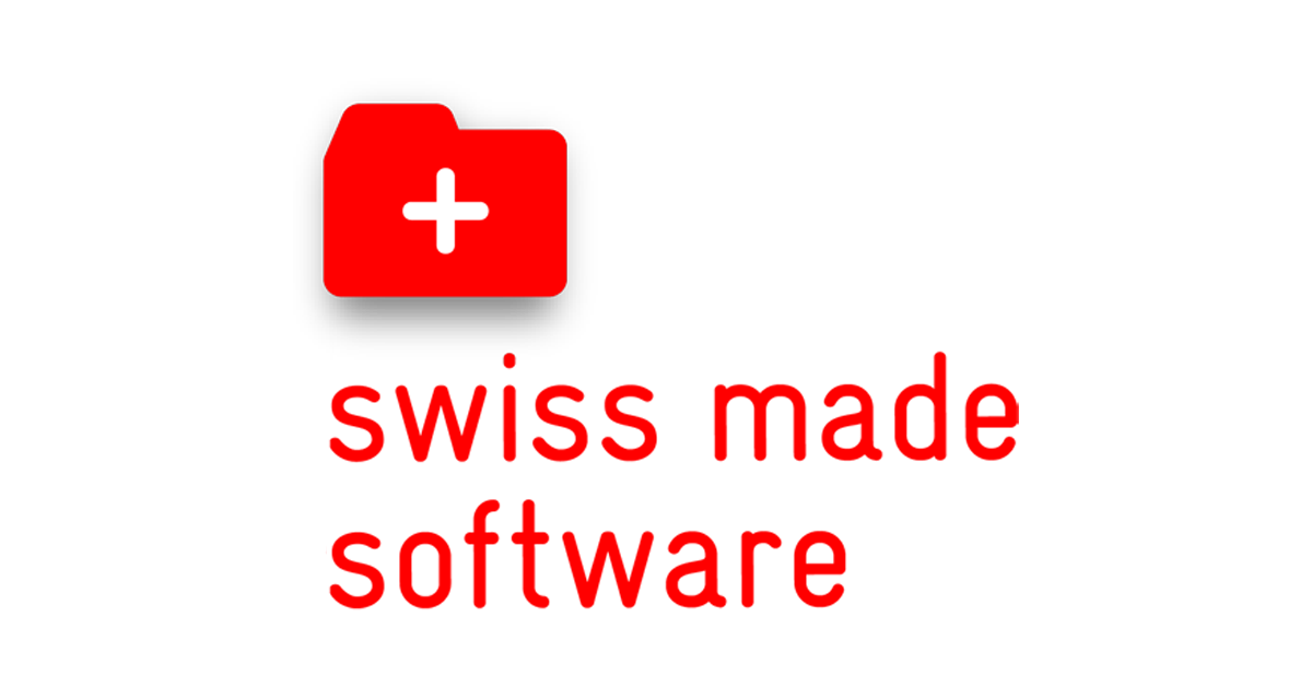Badge Swiss Made Software — développement logiciel suisse