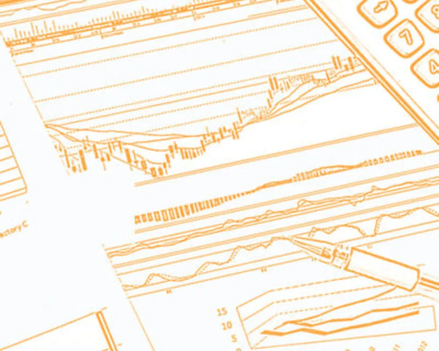 Bureau de conseil financier avec graphiques de pilotage — Ratios Conseils